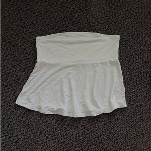 John Galt Flowy Halter Top - White